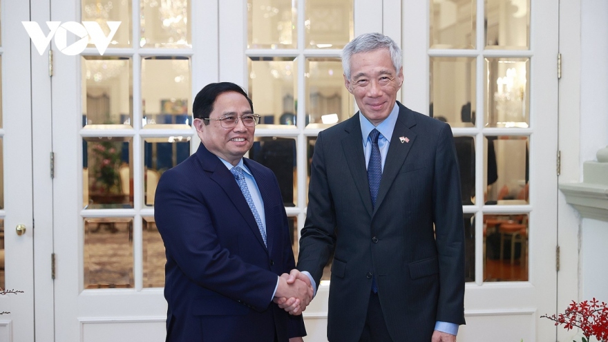 Vietnamese PM’s Singapore visit in photos